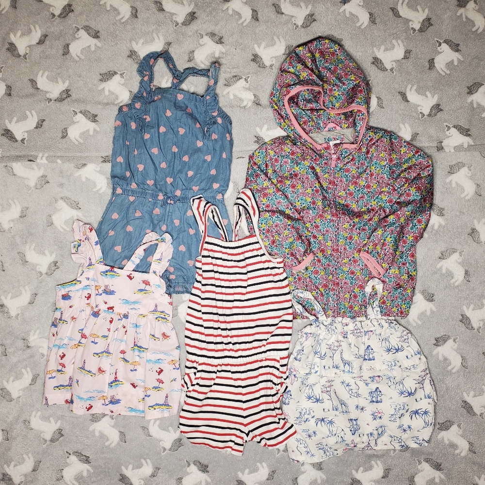 GAP & Carters Bundle 5T - Nice Windbreaker.